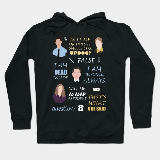 The Office Hoodie by Danielle